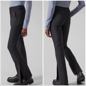Athleta Stellar Flare Trouser Pant, Black, Size
6
